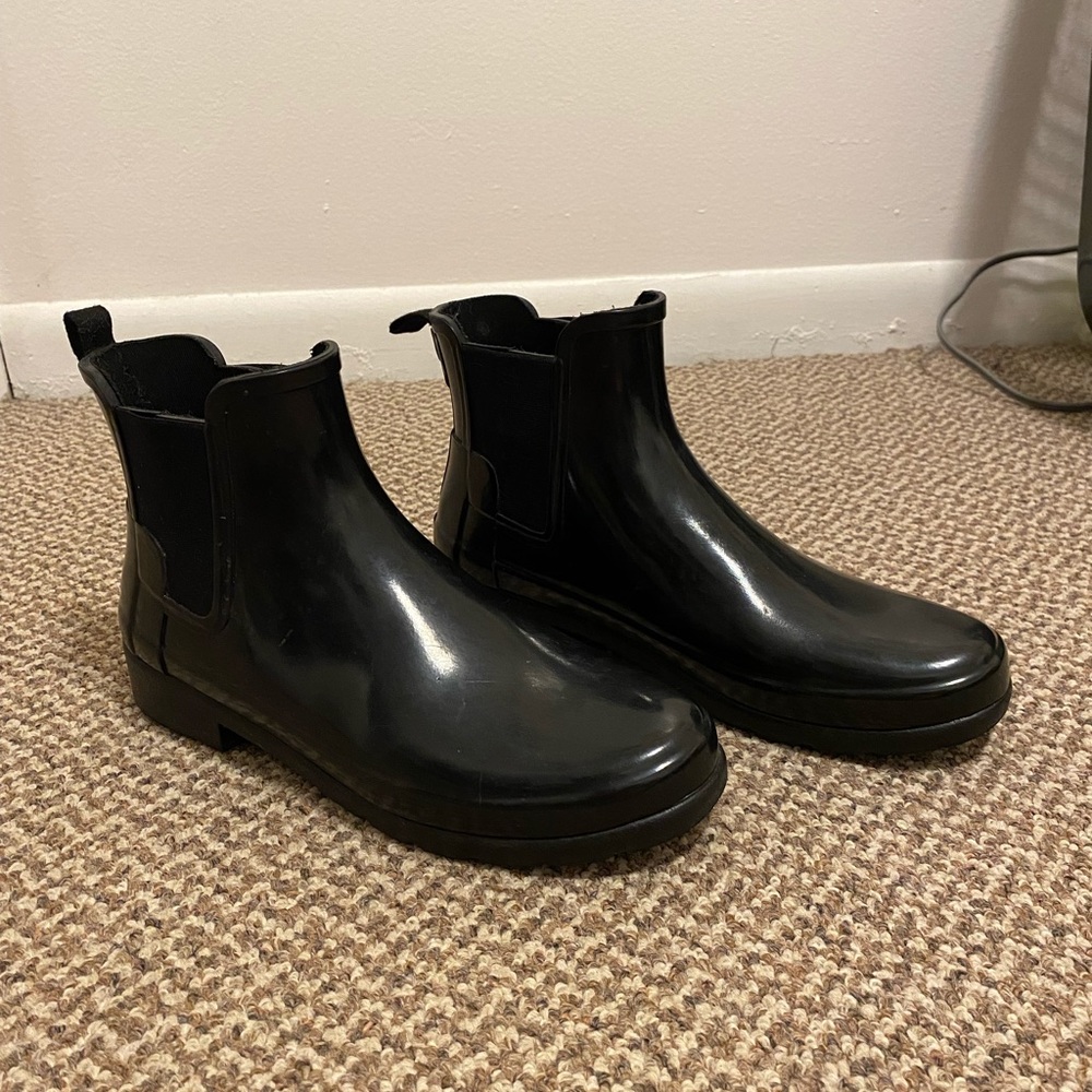 Black Hunter Chelsea Boot